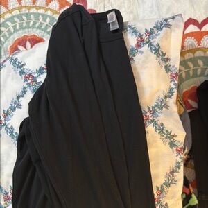 LuLaRoe Black Long Sleeve Mandarin Collar Blouse